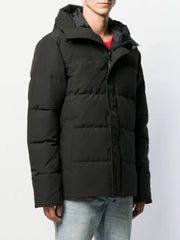 Canada Goose MacMillan Quilted Hooded Parka in Black