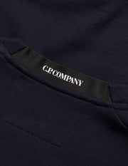 C.P. Company Sweatshirt & Diagonal Joggers Tracksuit in Total Eclipse Navy