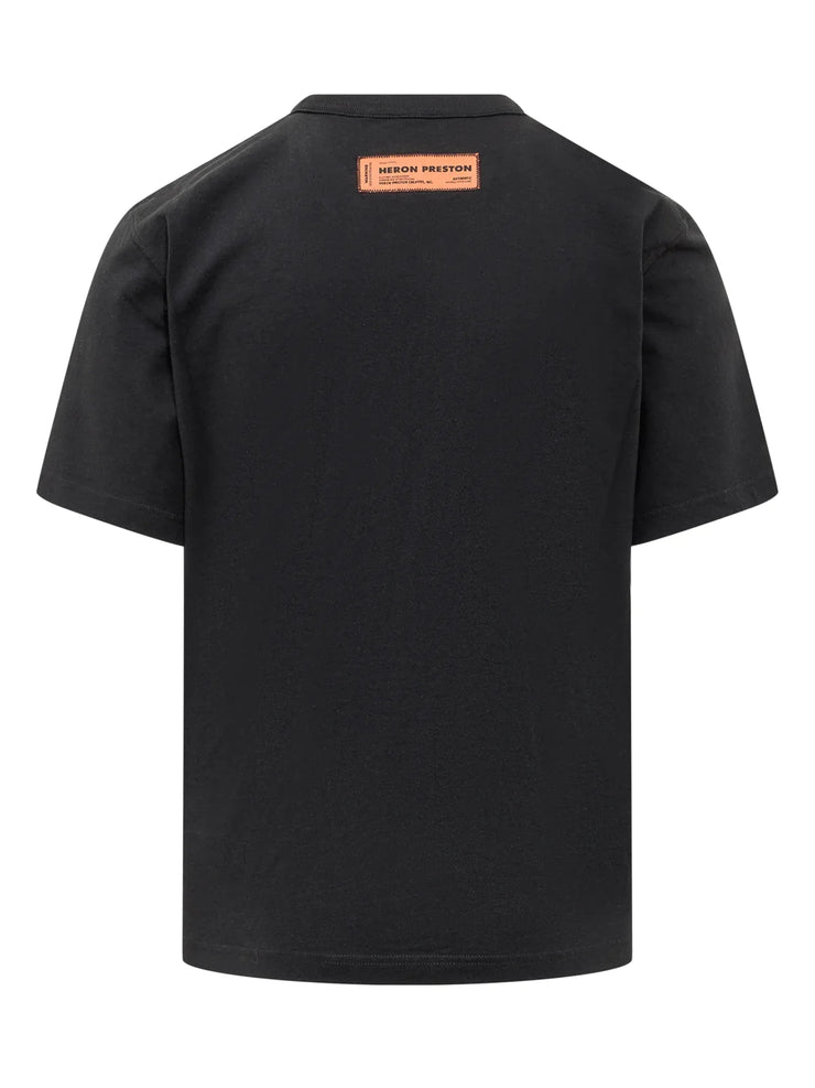 Heron Preston Heron Printed T-Shirt in Black