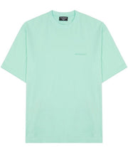 Balenciaga Embroidered Logo T-shirt in Green