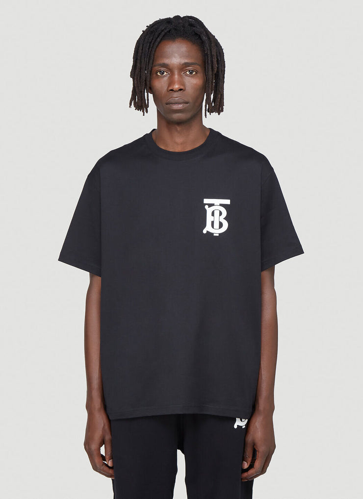 Burberry TB Emerson Oversized Logo T-shirt Black