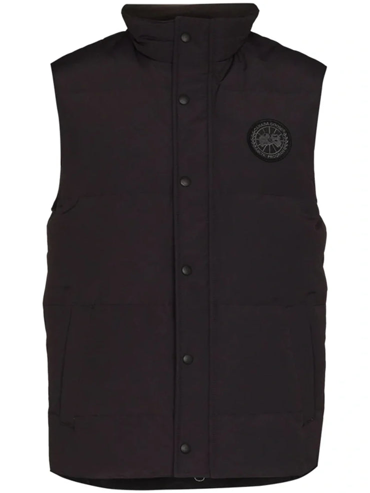 Canada Goose Black Disc Garson Gilet in Black