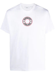 Burberry Archway Embroidery Circle Logo T-shirt in White