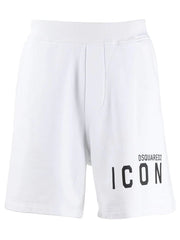 Dsquared2 ICON T-shirt & Short Set in White