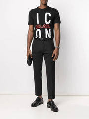 Dsquared2 Icon Crew-neck T-shirt in Black