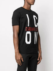 Dsquared2 Icon Crew-neck T-shirt in Black