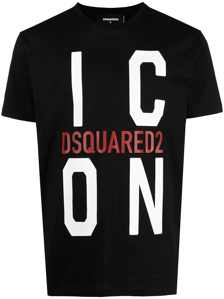 Dsquared2 Icon Crew-neck T-shirt in Black