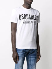 Dsquared2 Ceresio 9 Logo-print T-shirt in White