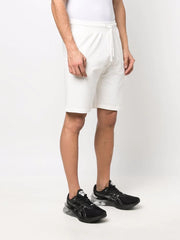 C.P. Company Lens Cotton Shorts in White