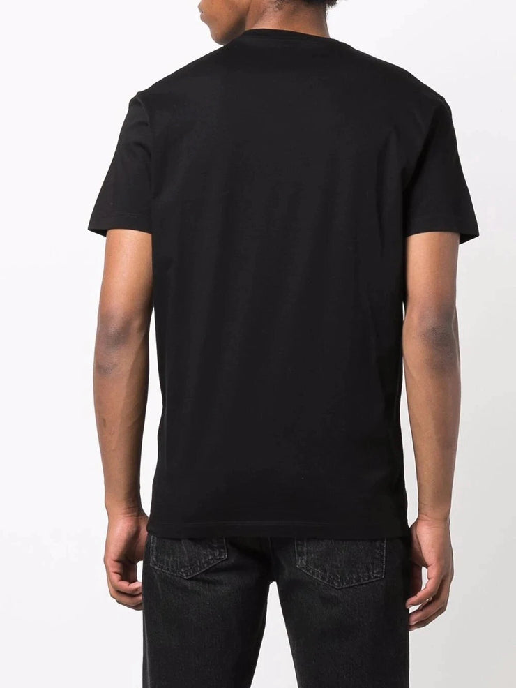 Dsquared2 Caten Bros Logo T-shirt in Black