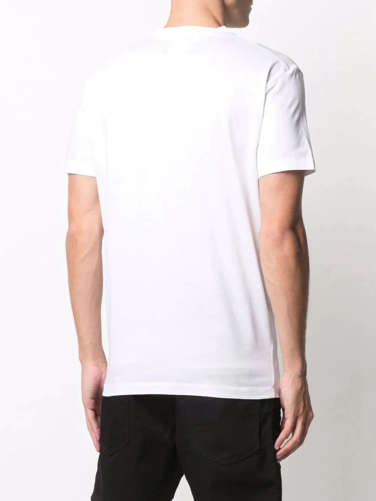 Dsquared2 Caten Bros Logo T-shirt in White