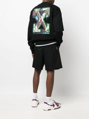 Off-White Neen Arrow Skate Black Sweatshirt