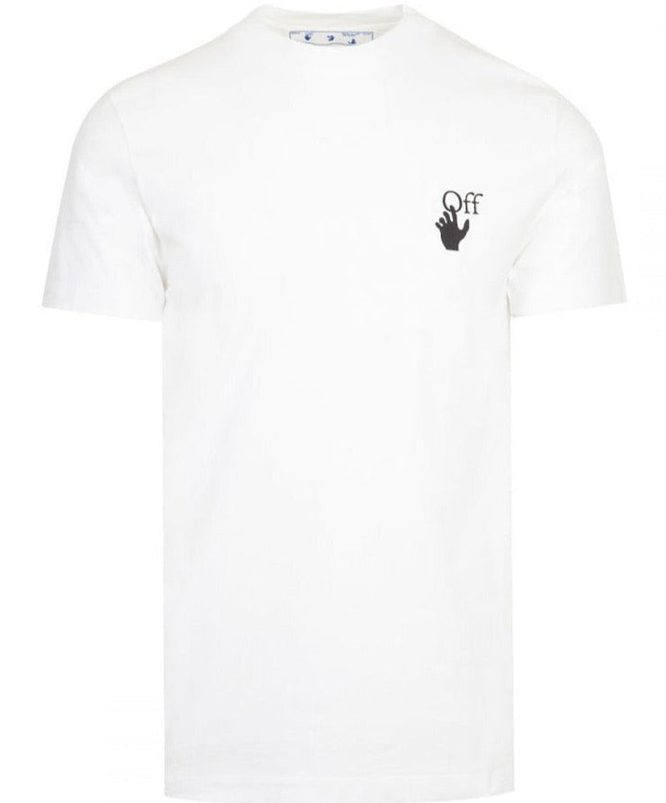 Off-White Degrade Arrows Motif White T-shirt