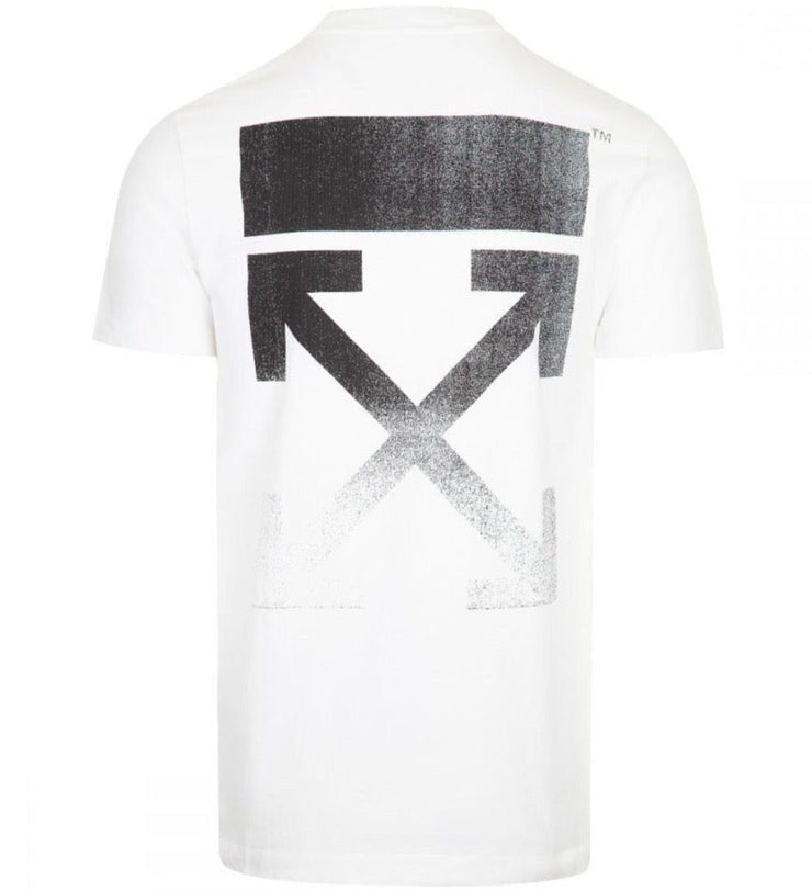 Off-White Degrade Arrows Motif White T-shirt