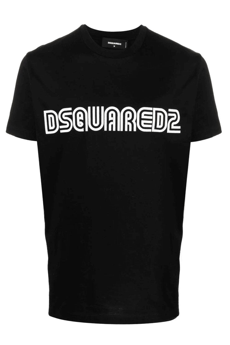 Dsquared2 D2 Outline Cool T-shirt Black