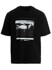 Heron Preston Misprinted Heron T-Shirt in Black