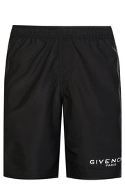 Givenchy Paris logo Swim Shorts in Black