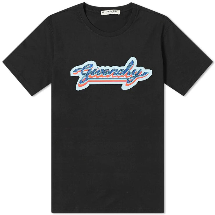 Givenchy Retro Logo T-shirt Black