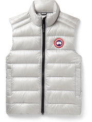 Canada Goose Padded Down Gilet in Silver