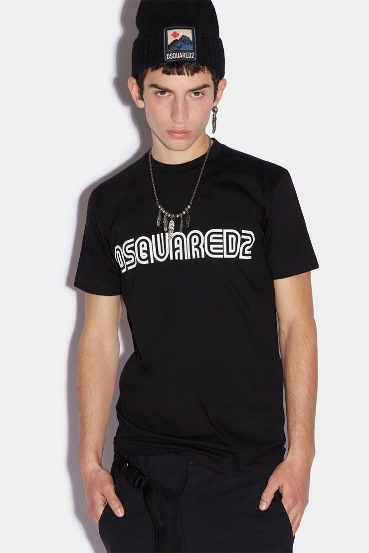 Dsquared2 D2 Outline Cool T-shirt Black